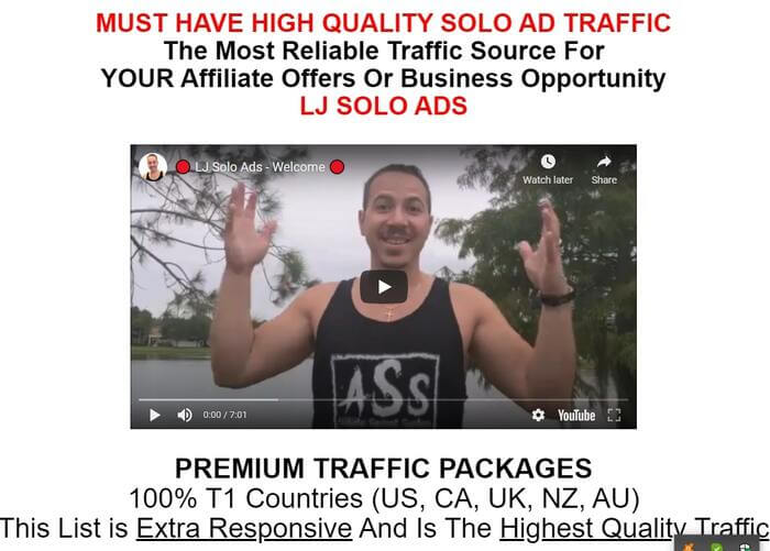 Best Solo Ads Vendor LJAlives