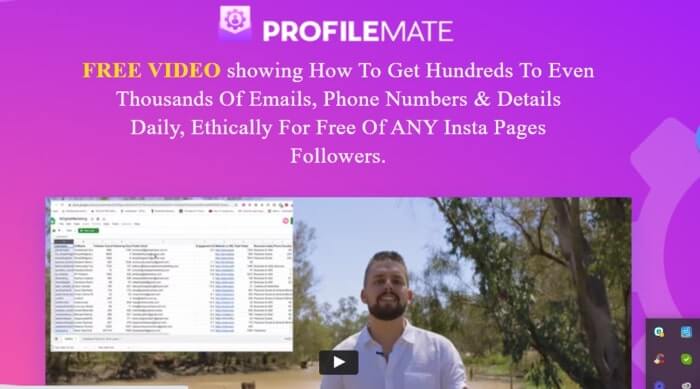 ProfileMate for Instagram Email Extractor