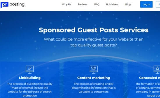 PR Posting for buying guest posting services