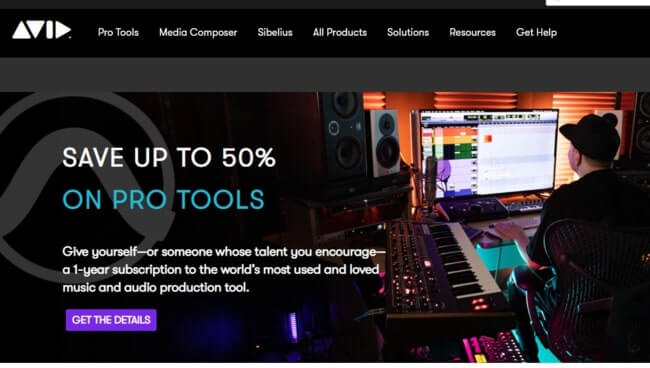 avid is a voice over software