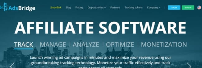 AdsBridge is a powerful affiliate tracking software for marketers