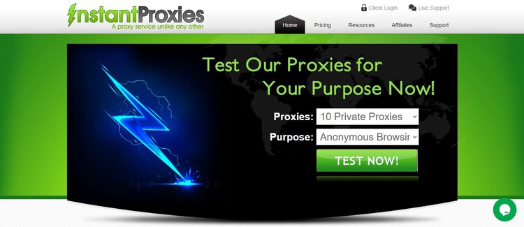 Instant proxi site