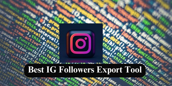 Best IG Followers Export Tool