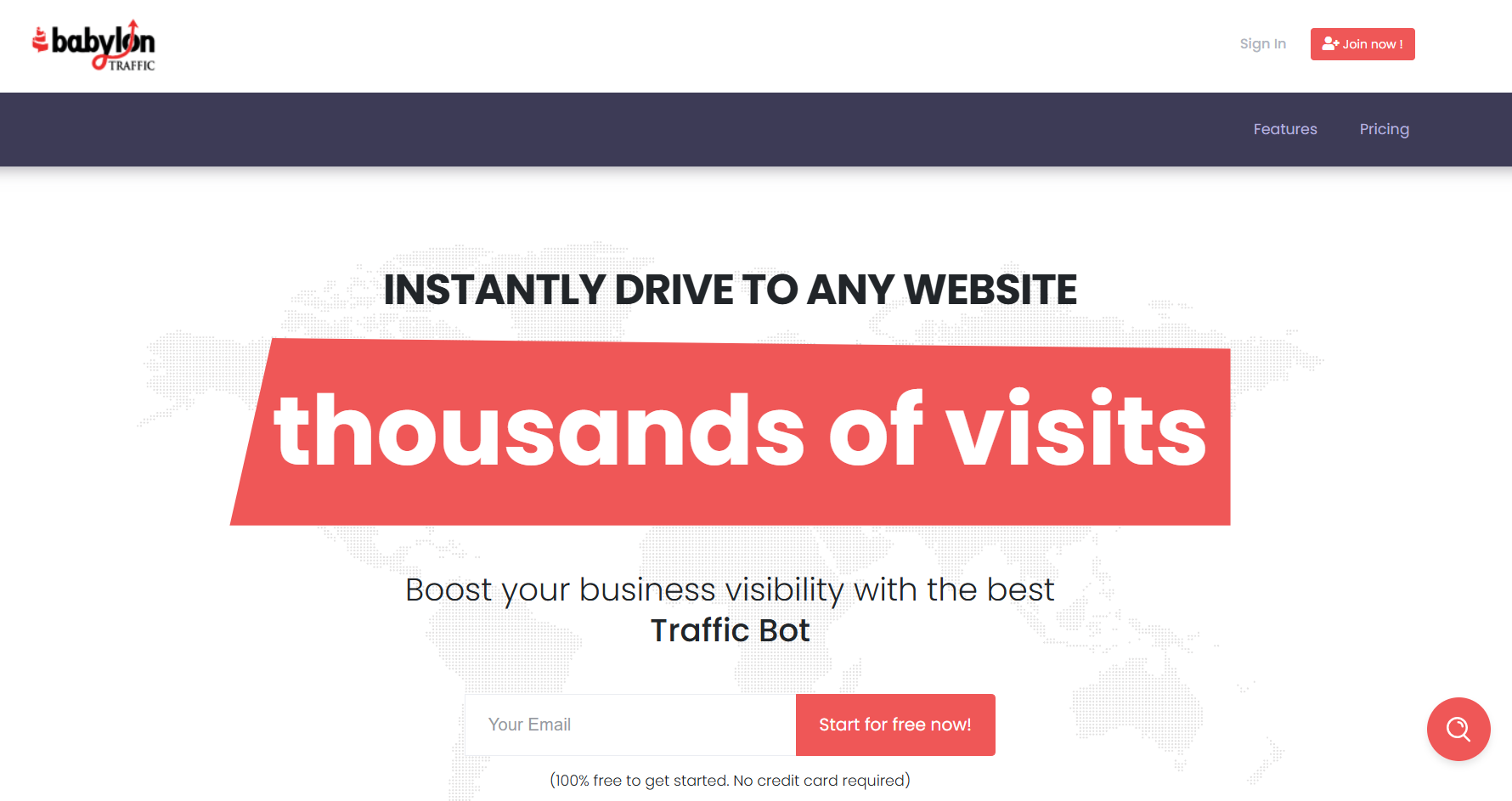 Babylon traffic - website traffic generator