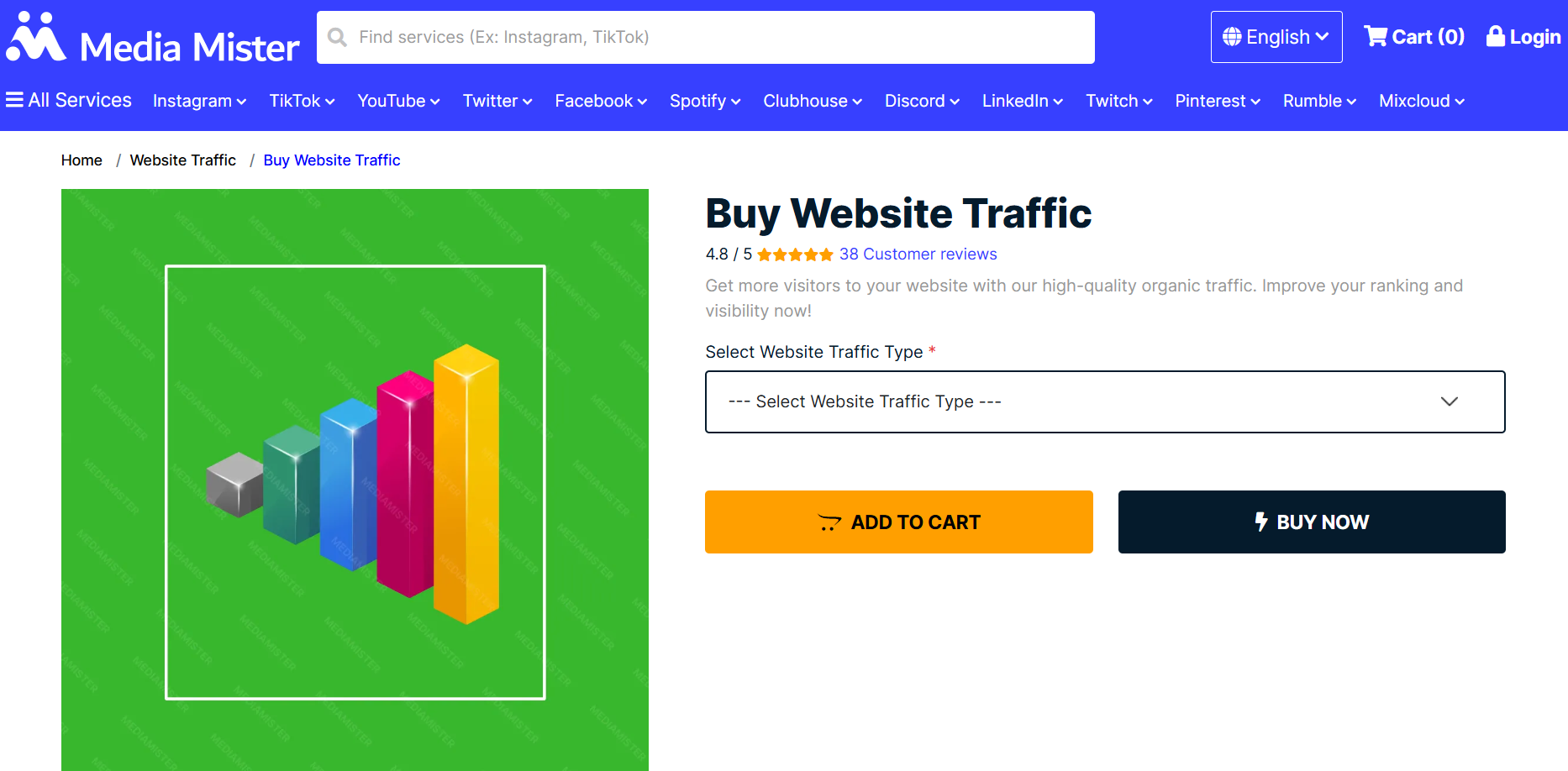 Media Mister - Buy website traffic