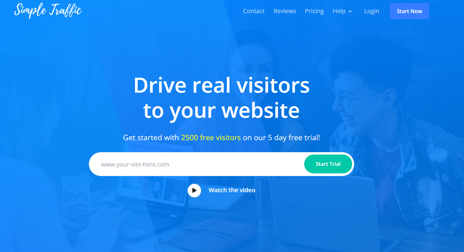 simple traffic for web traffic generator software