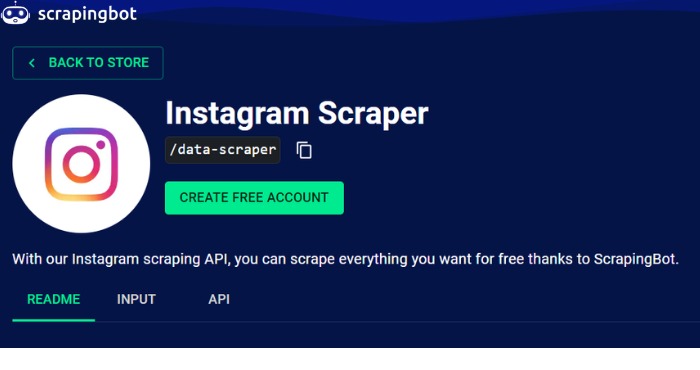 Scraping Bot Instagram Scraper API