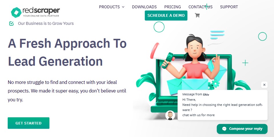 RedScraper, Secure, verified platform