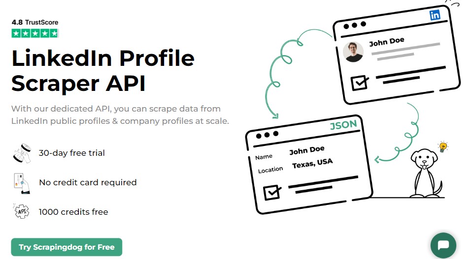 Scrapingdog LinkedIn Scraper APIs