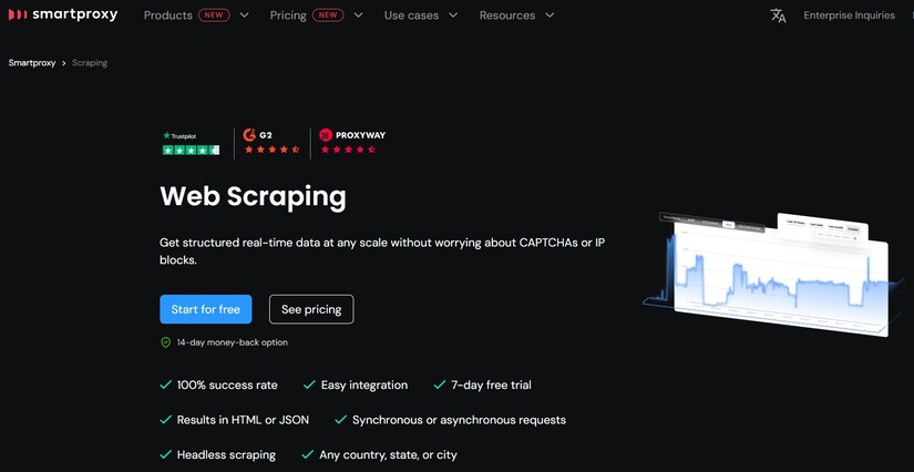 SmartProxy Web Scraping