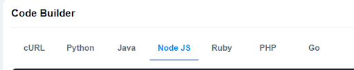 code builder