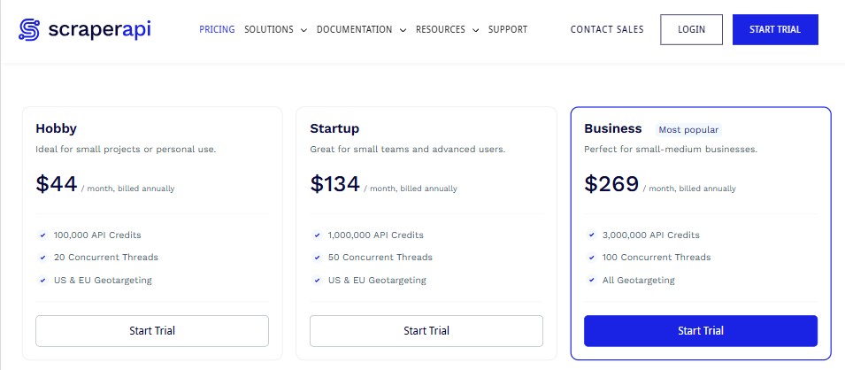 scrapeerapi pricing