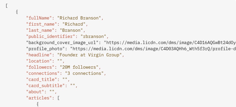 scrapingdog code