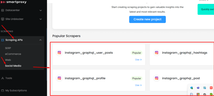 Smartproxy's Instagram Scraping API