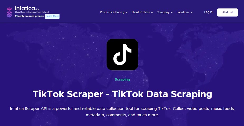 Infatica TikTok Scraper