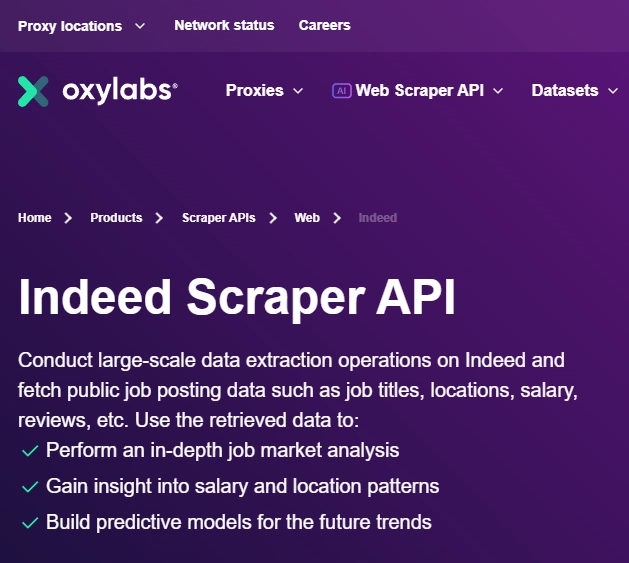 Indeed Scrapers 