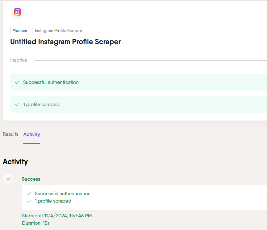 Install PhantomBuster’s extension