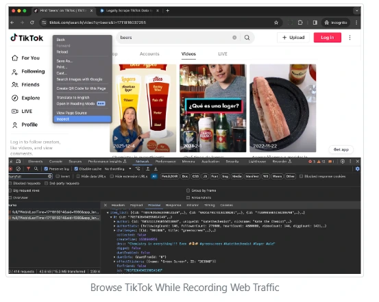 Stevesie TikTok Scraper