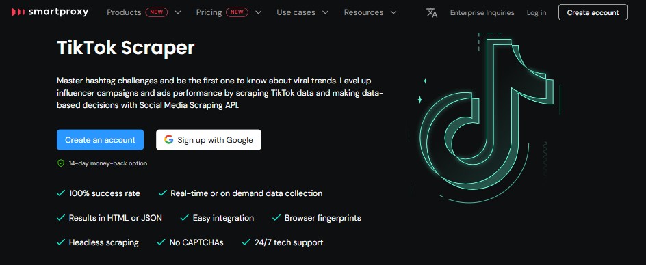 Smartproxy is One of the Top TikTok Scrapers