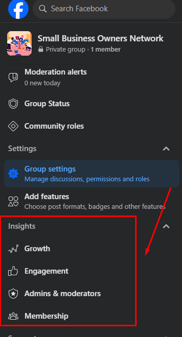 Group Insights (For Admins)