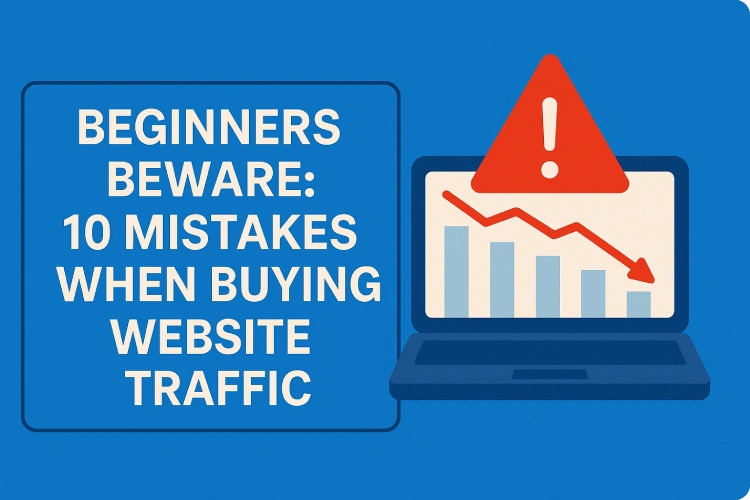 10 Mistakes When Buying Website Traffic