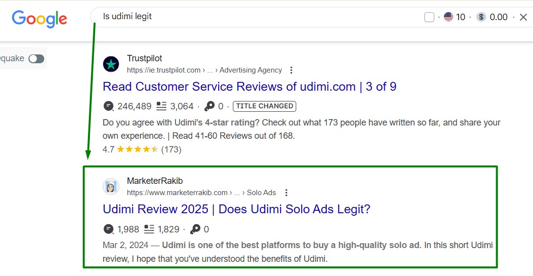 Is udimi legit