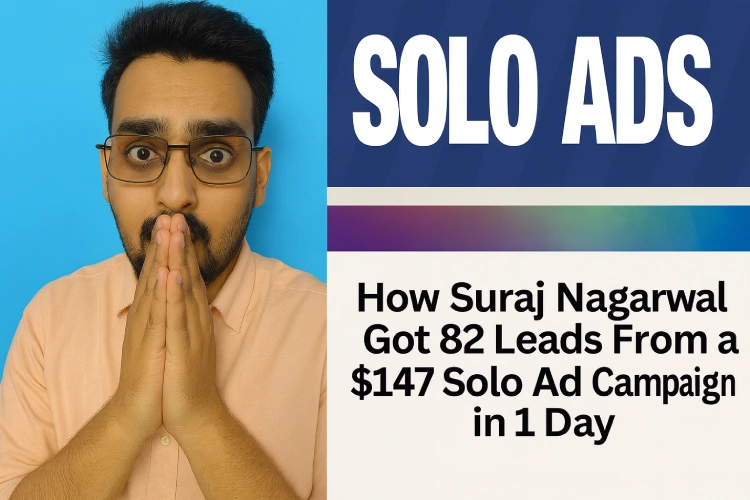 Solo ads live review by Suraj Nagarwal