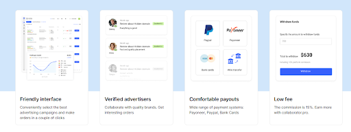 For Publishers pyment of Collaborator