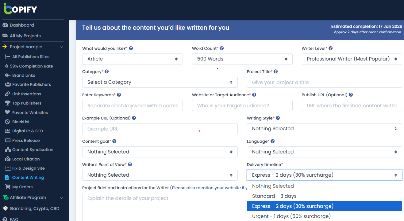 iCopify Content Writing Service iCopify Content Writing Service