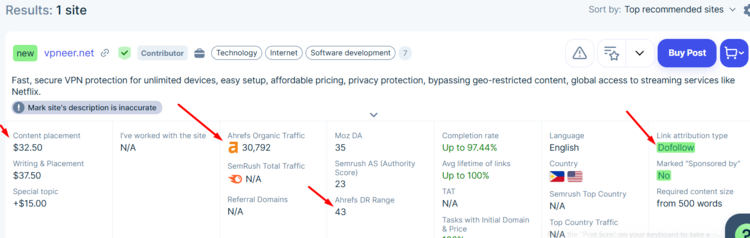 vpneer metrics vpneer metrics