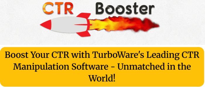 CTR Booster Home page CTRBooster