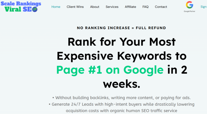 ScaleRankings home page ScaleRankings