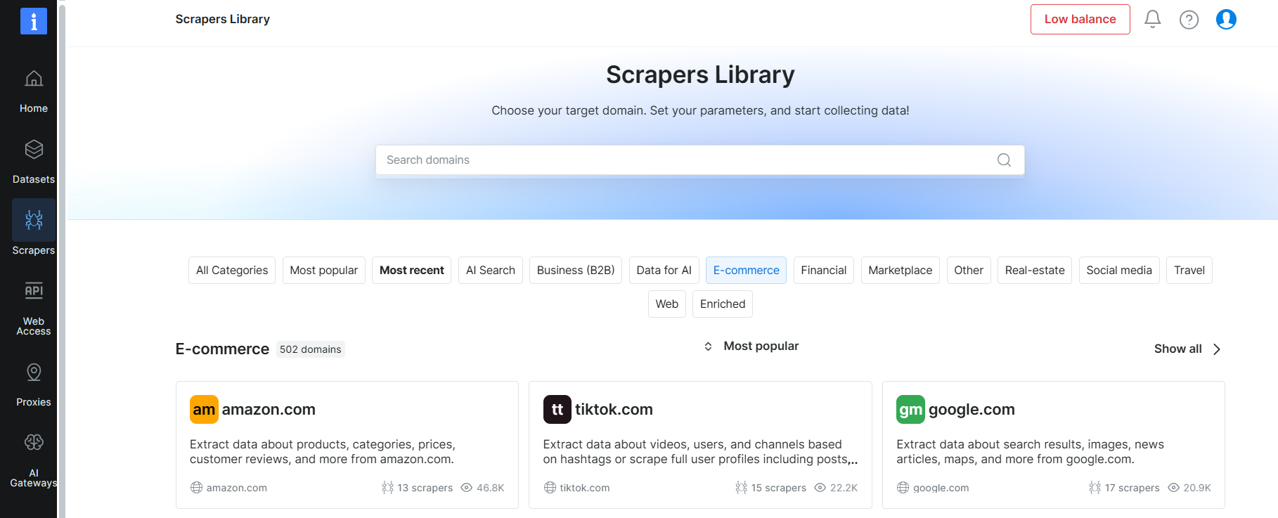 Bright Data web scraping Bright Data web scraping